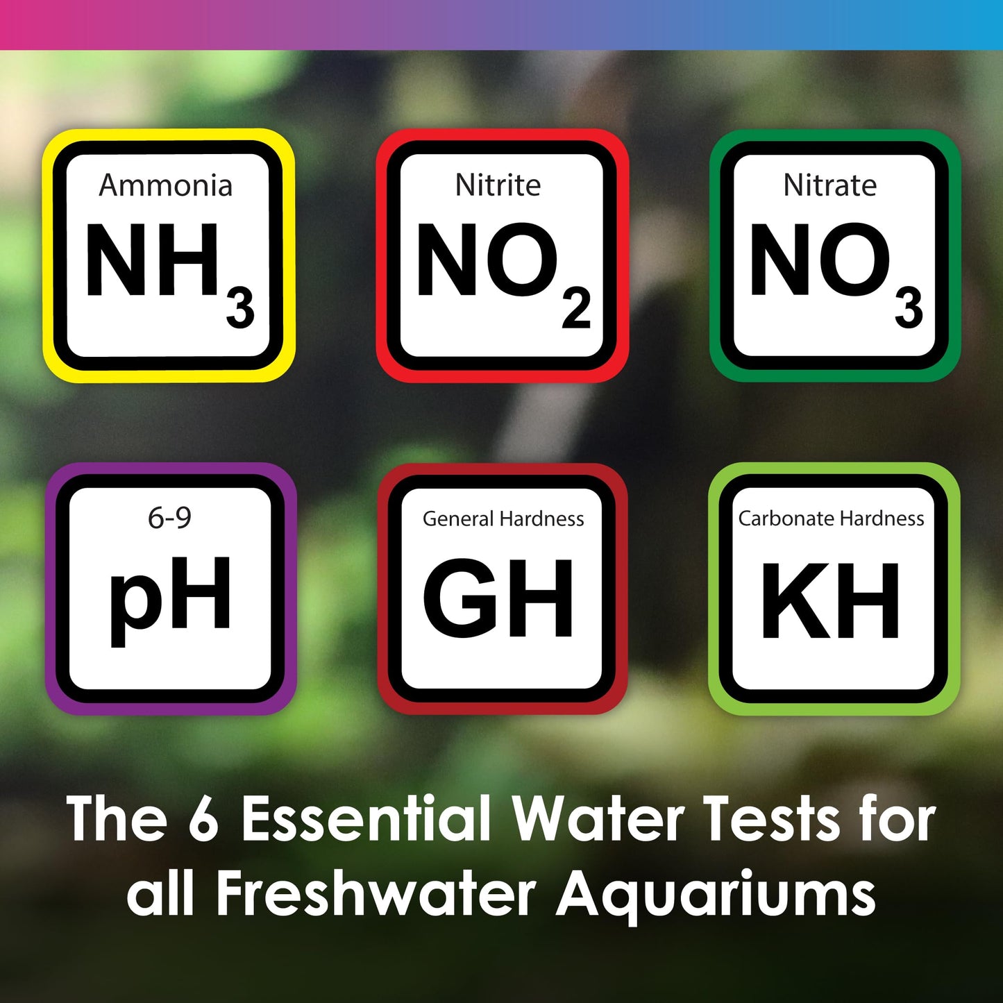 NT Labs Aquarium Lab Multi Test Kit (All-in-one Water Testing Kit - Ammonia, Nitrite, Nitrate, pH, General Hardness (GH) and Carbonate Hardness (KH)), Accurate Results, Up to 200 Tests, Easy to Use