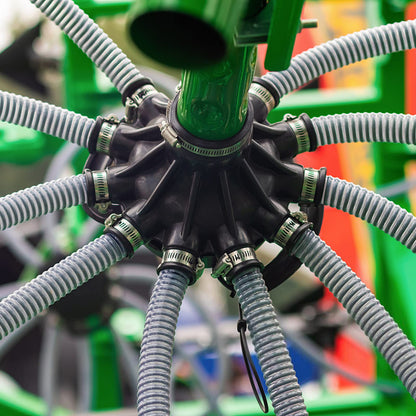 Hose Clamp, 10 Pieces 2.5 Inch Stainless Steel Hose Clamps for 1 1/2 Inch to 2 1/2 Inch Hose Pipe Large Adjustable Worm Gear Hose Clamp Assortment Kit for Automotive Radiator Fuel Line Mechanical