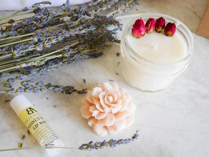 Beets and Apples Happy Birthday Gift Basket, Birthday Spa Gift Baskets for Women, Organic Spa Gift Set, Self Care Gift Basket for Birthday Gifts, Handmade in USA Unique Birthday Gifts Relaxation Gift (Happy B-Day)