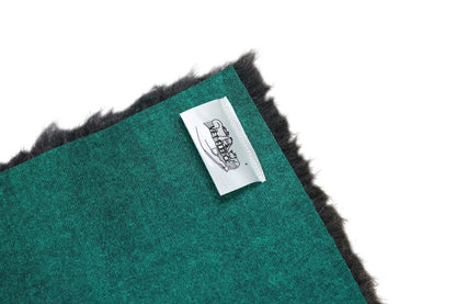 Vet Fleece Bedding | Vet Bed Original Greenback | Puppys and Dogs | Dog Bedding Ideal Whelping | 40” x 30” Charcoal| Durable | Quick Drying | Washable | Whelping Mat | Dog Bed