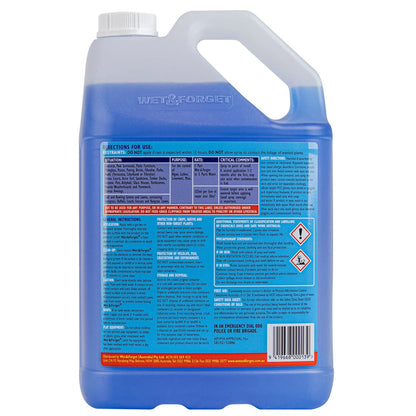 Wet & Forget Mould, Lichen & Algae Remover, Outdoor Patio Cleaner, Black Spot Remover, Bleach Free, 5L