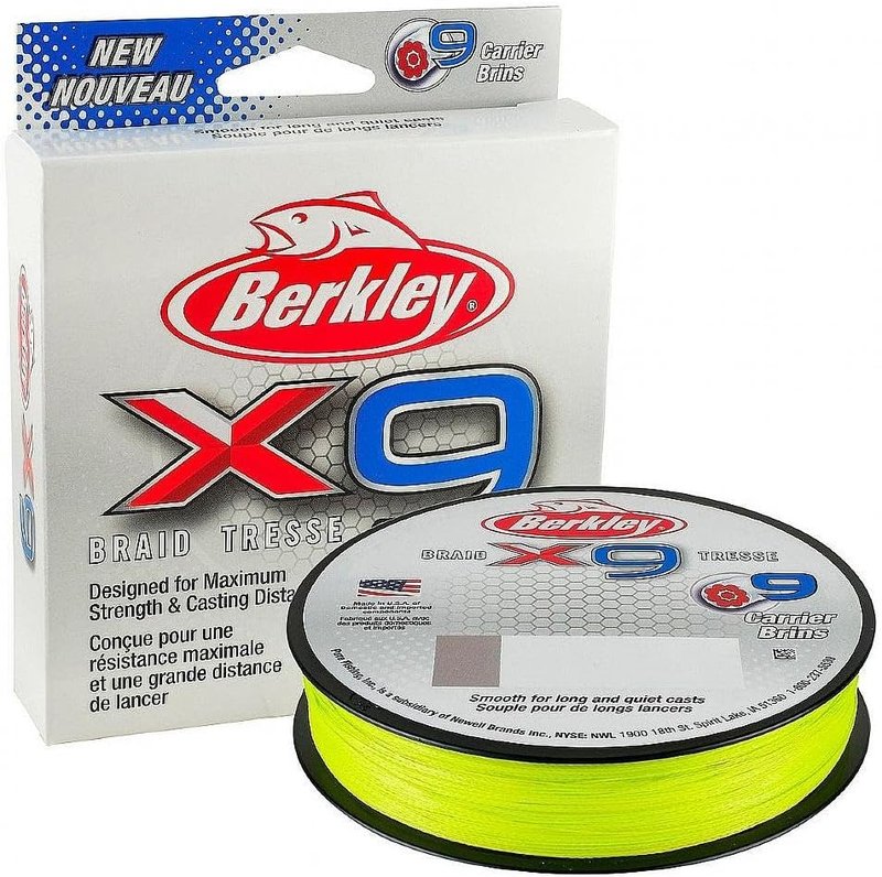Berkley X9 Braid Fishing Line - Durable, High-Performance Fishing Line | 150 Yards, 30 lb Test