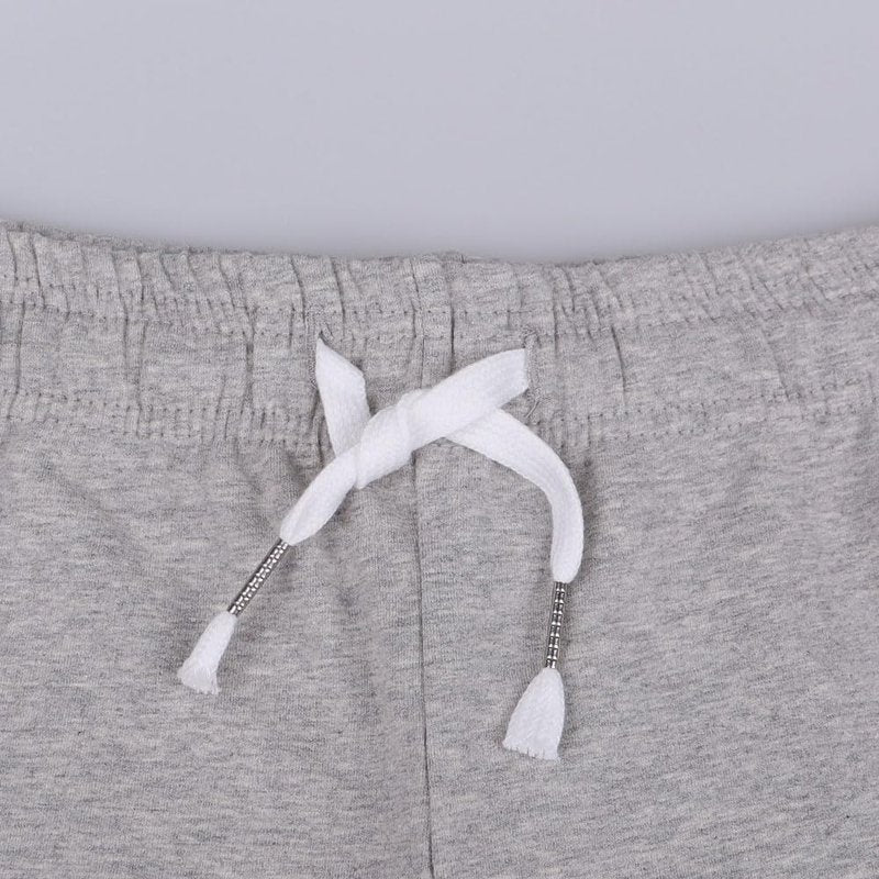 Hanyomo Women Athletic Yoga Fitness Terry Cotton Shorts Gym Running Bodybuilding Medium Thickness Shorts Grey M