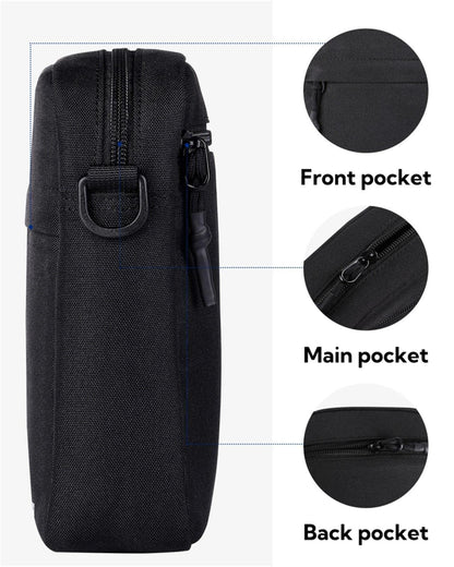 Waterfly Mens Cross Body Bag: Shoulder Bag Small Messenger Bag Casual Crossbody Chest Sling Bag for Working Travel Daily