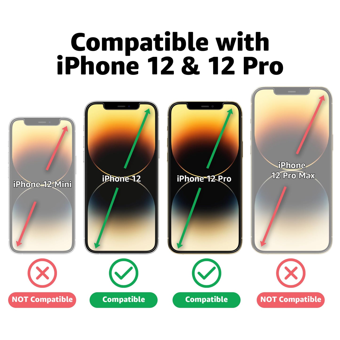 Casely iPhone 16, iPhone 15 Premium Tempered Glass Screen Protector
