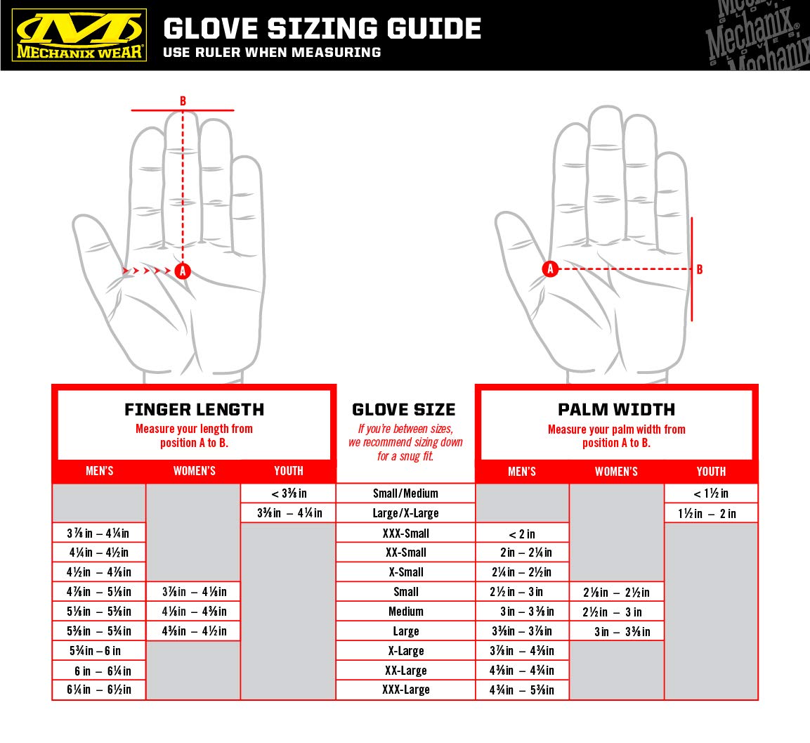 Mechanix Wear - Utility Gloves (Small, Black) H15-05-008