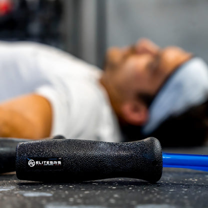 Elite Jumps, Muay Thai 2.0 Weighted Jump Rope - Heavy 1.3lb PVC Drag Rope (10ft)