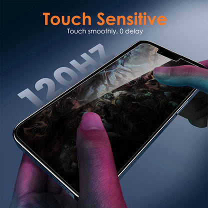 [2 Pack] Privacy Screen Protector for iPhone 11/XR, YMHML Tempered Glass Anti-Spy Bubble Free Case Friendly Easy Installation Film for iPhone 11/XR 6.1 Inch