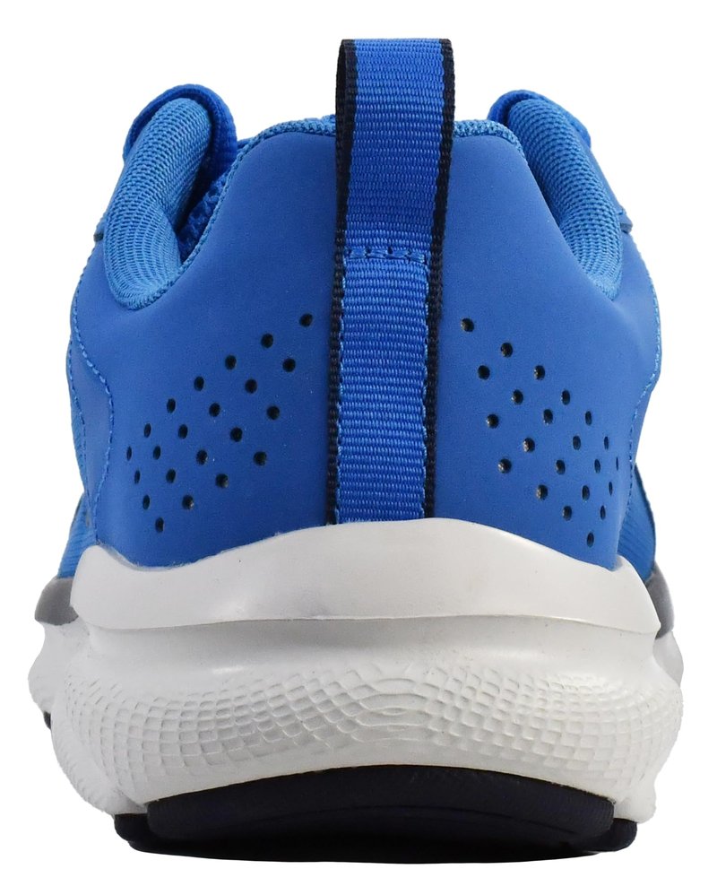 Under Armour Men's Charged Assert 9 Running Shoe, Victory Blue/Halo Grey, 10 M