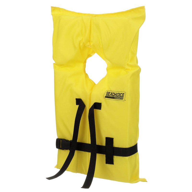 SEACHOICE 86060 Life Vest, Type II Personal Flotation Device â€“ Yellow â€“ Youth
