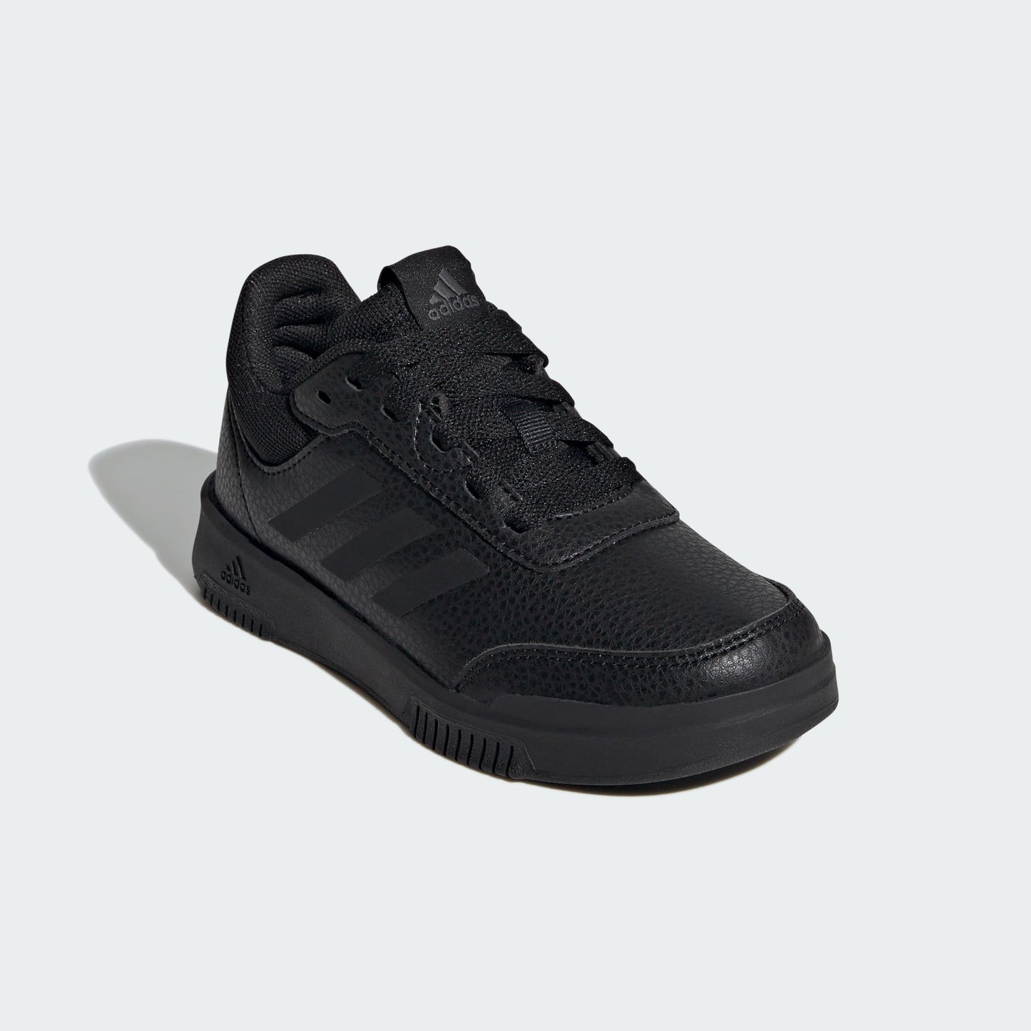 adidas Tensaur Sport Training Lace Shoes Running, Core Black/Core Black, 3 UK