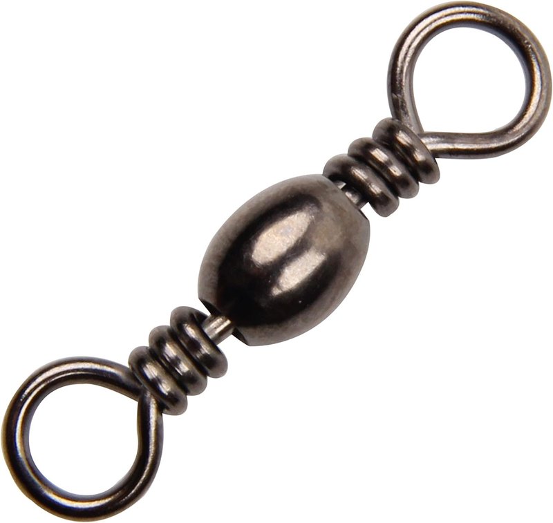 Fishing Barrel Swivels - 50/100 Pcs Rolling Ball Bearing Connectors | Copper & Stainless Steel, 35-165lbs Test Strength