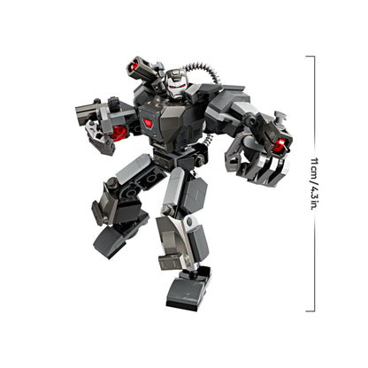 LEGO Marvel War Machine Mech Armour, Buildable Toy Action Figure for Kids with 3 Stud Shooters, Legendary Character from the MCU, Gifts for Boys and Girls Aged 6 Plus Years Old 76277