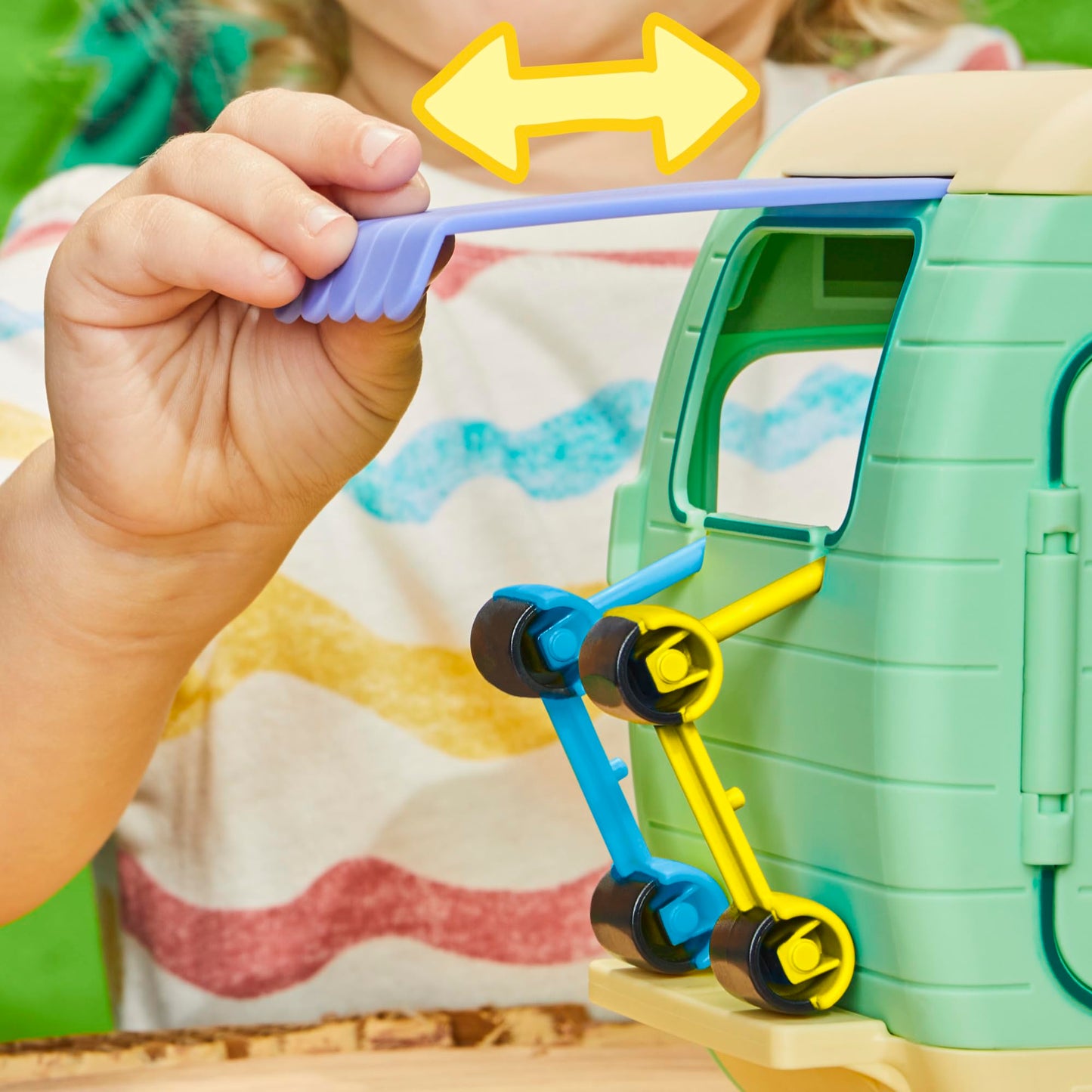 Peppa Pig Peppa's Caravan Playset, Pink