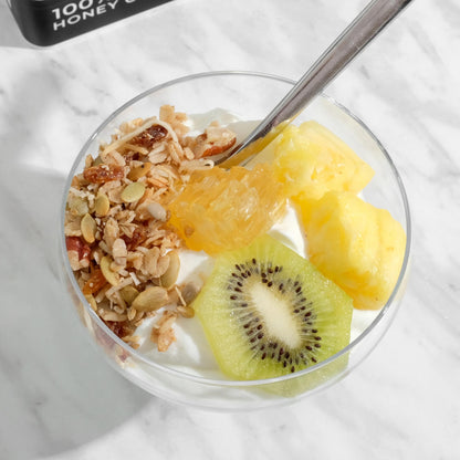 Bees Knees Raw Honeycomb, 100% Edible, All-Natural Gourmet Honeycomb in Double Sealed Packaging, Acacia Honey Comb with Sweet, Light Flavor, Foodie Gifts, Tea Gifts, Unique Gift Ideas (7 oz)