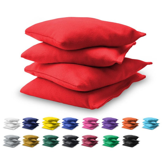 GoSports Official Regulation Cornhole Bean Bags Set (4 All Weather Bags) - 15 Colors Available