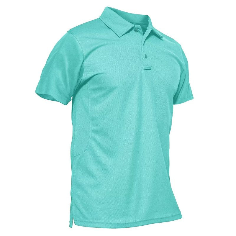 MAGCOMSEN Golf Polo Shirts for Men Short Sleeve Golf Shirts for Men Quick Dry Shirts Summer Shirts Polo Shirts Work Shirts for Men T Shirts Fishing Shirts Casual Shirts
