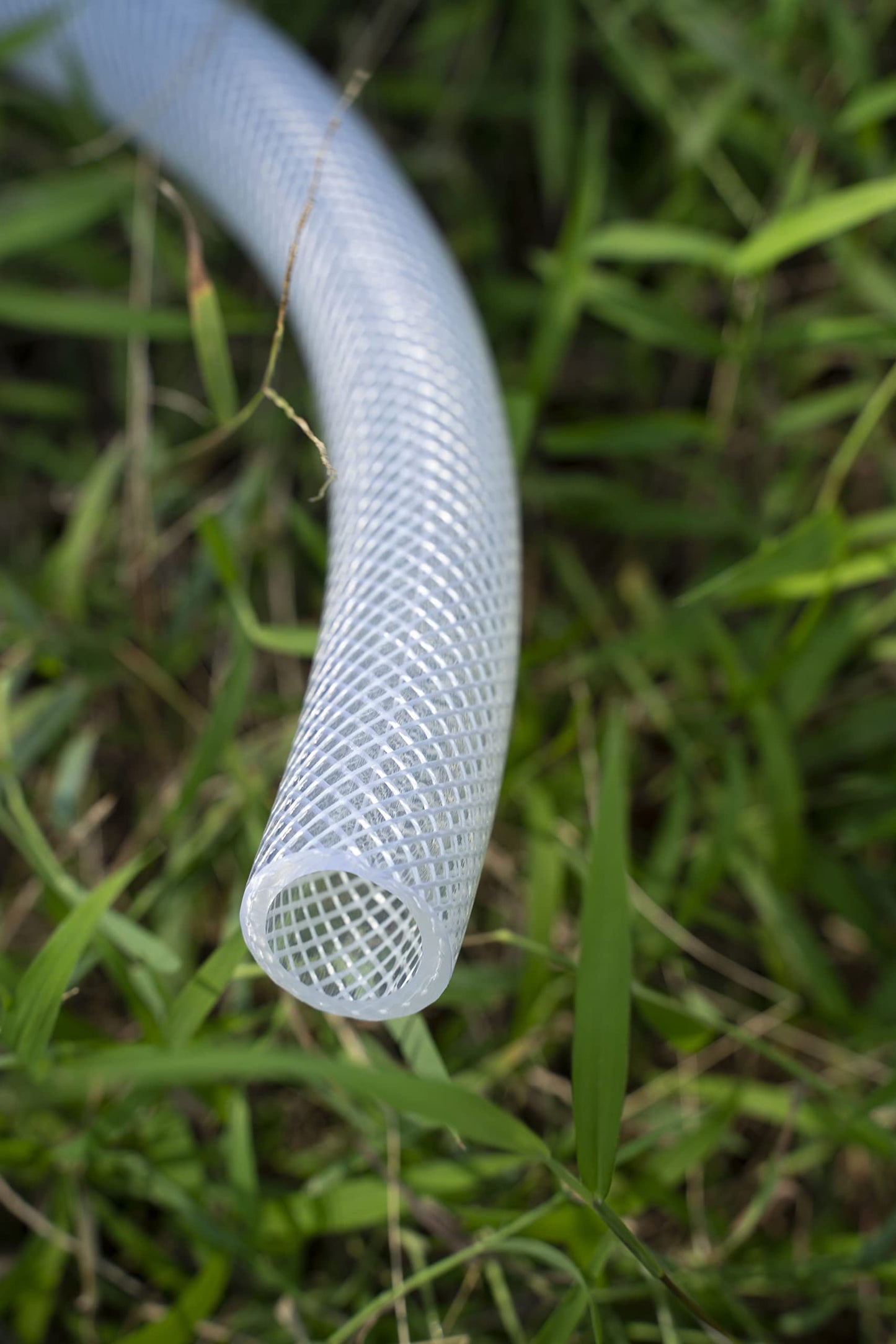 3/4" ID x 1" OD - 10 Ft High Pressure Braided Clear PVC Tubing Flexible Vinyl Tube, Heavy Duty Reinforced PVC Hose Tubing, BPA Free and Non Toxic