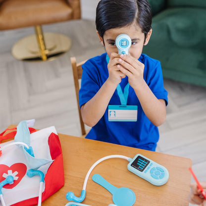 Melissa & Doug Doctors Set for Kids Educational Toys for 3+ Year Old Girls or Boys | Kids Doctors Kit | Doctor Set for 3 Year Old Gifts | Dr Playset Role Play Age 3 4 5 6