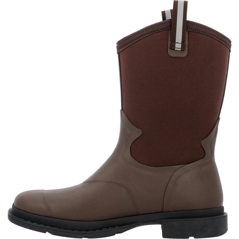 MUCK Men's Chore Mid Western Work Boot, Brown, Size 11(M)