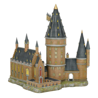 Department56 Harry Potter Village Hogwarts Hall and Tower Lit Building, 13.07", Multicolor