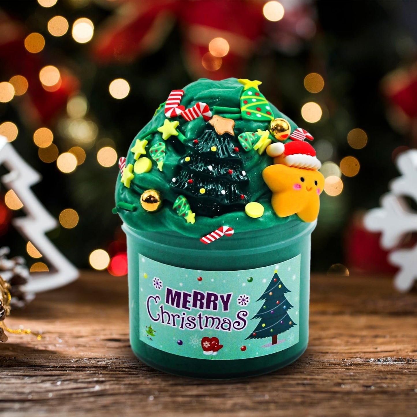 Slime Advent Calendar 2025 Kids, Christmas Countdown Calendars 24 Days of Surprises with Slime Kit Funny Gifts for Toddler Kids Teens Girls 4 5 6 7 8 9 10 11 12 Year Old