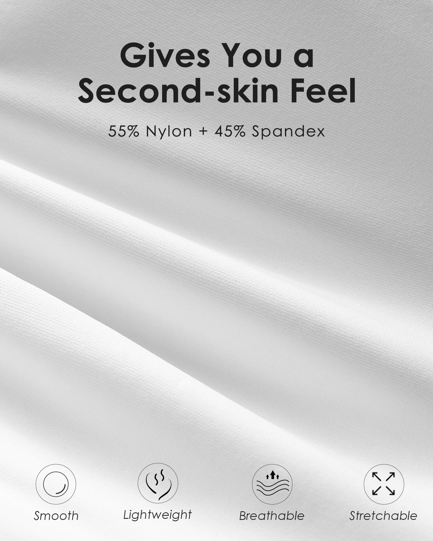 HORISUN Full Coverage Bras for Women with Support and Lift Comfortable Seamless Bra (White X-Large)