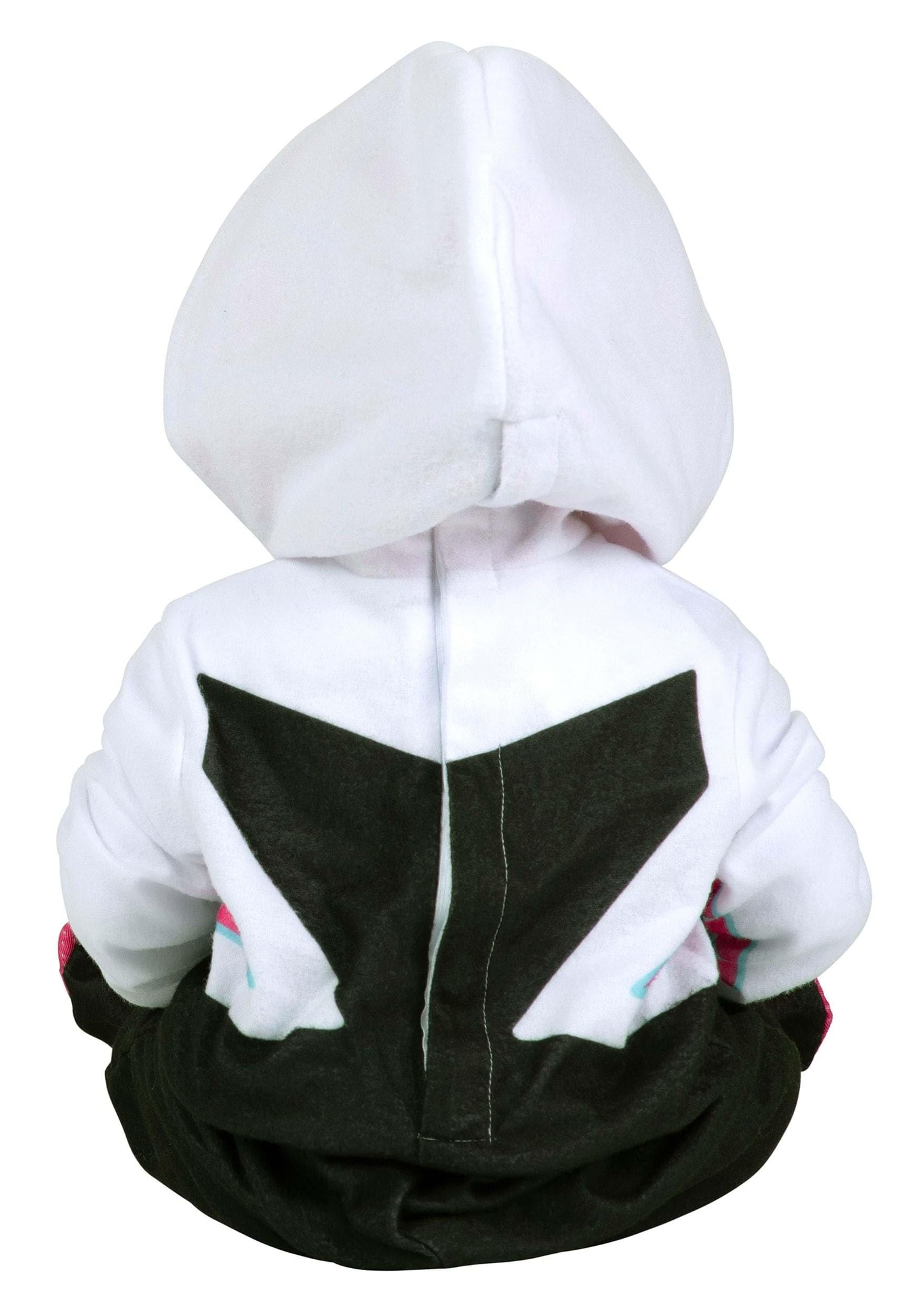MARVEL Spider-Gwen Official Infant Deluxe Costume - Premium Quality Minky Fabric and Non-Slip Grip Booties 0/6MO