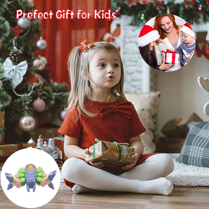 Fidget Toys for Kids and Adults,4 Pcs Transformable Fidget Spinners for Boys Girls, Pop Sensory Fidget Spider Toys, Birthdays Gifts Party Favors for Autism Kids Travel Stocking Stuffers