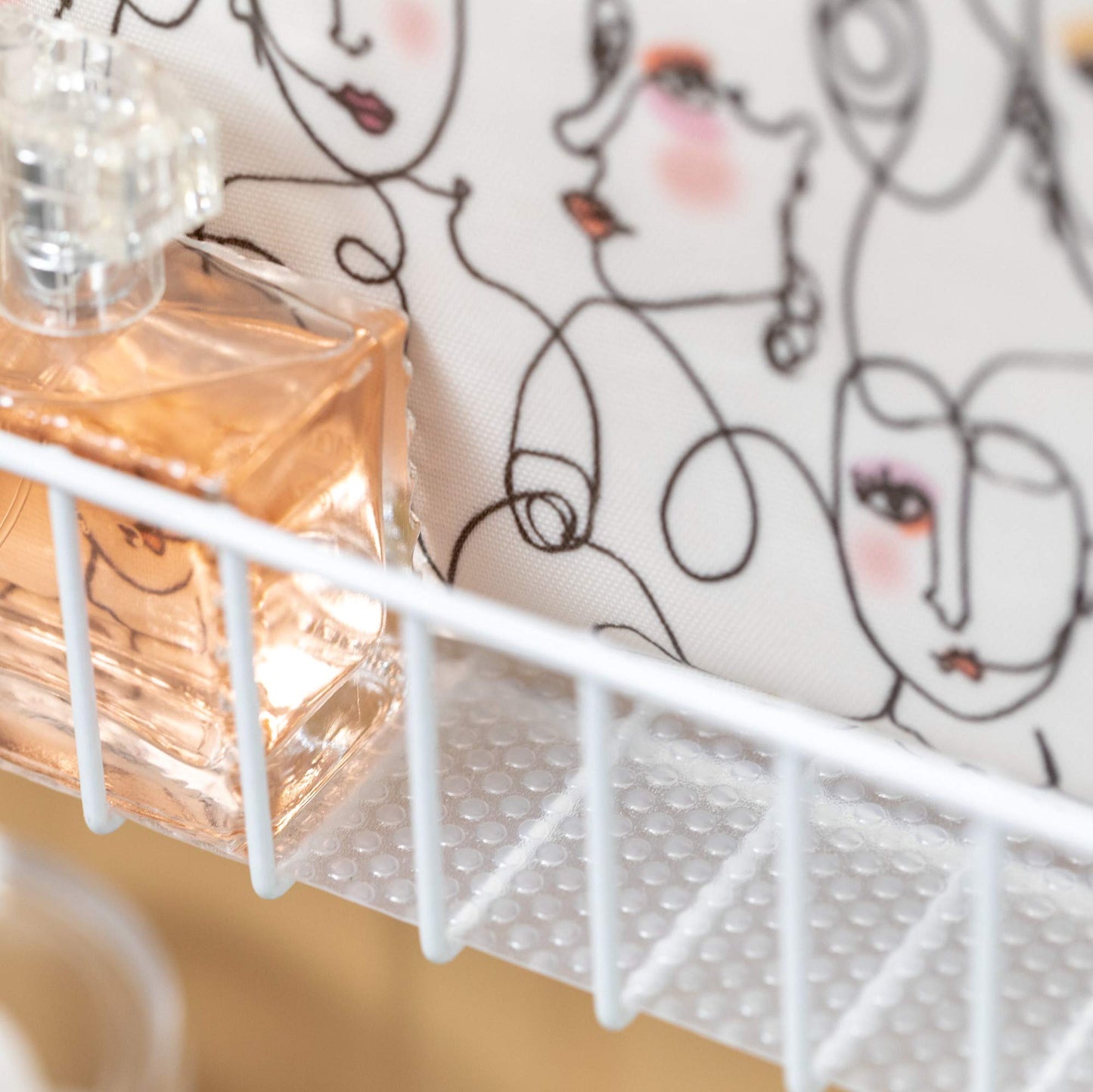 EasyLiner Clear Classic Shelf Liner - Durable Non Adhesive Fridge Liner - Easy to Install & Clean - Kitchen Liner Mat for Fridge Shelves - Food Safe Removable Shelf Liner - 12in. x 6ft. - Clear