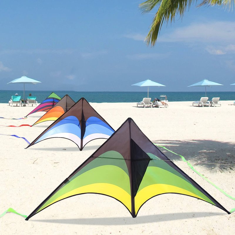 Delta Kites for Adults, Easy to Fly Kite, Best Kites (4 Pack Could be Stacked)