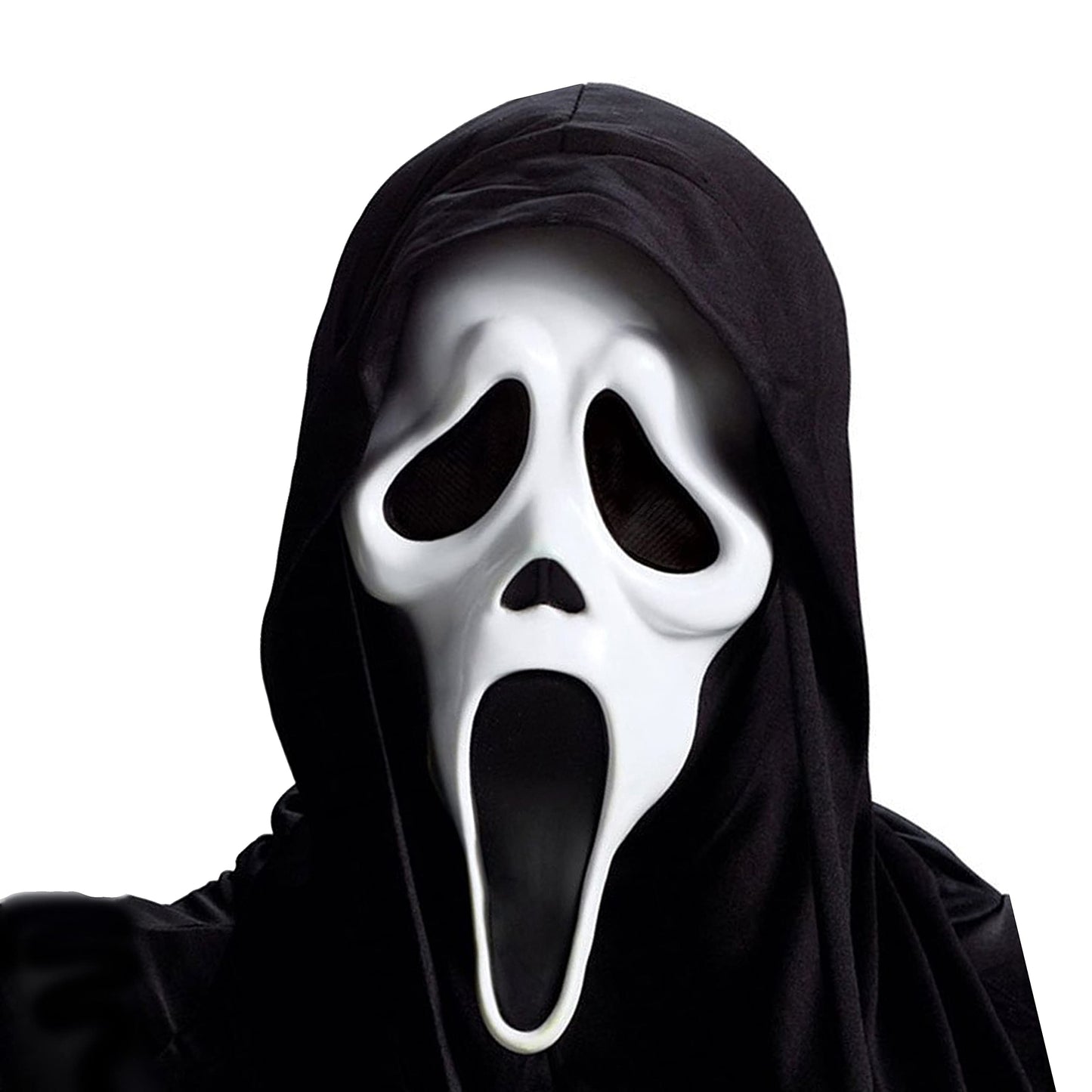Fun World mens Adult Scream Ghost Face Costume, Black, One Size US