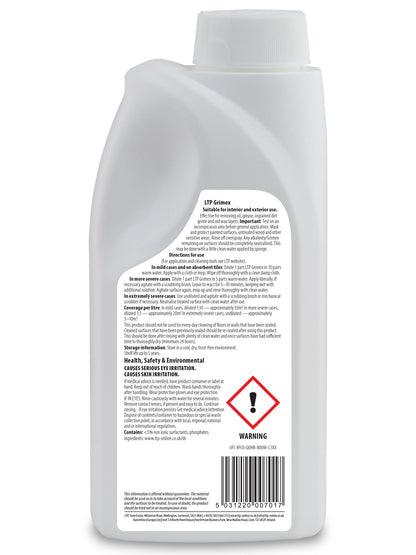 LTP Grimex - Heavy Duty Grime Remover-Intensive Cleaner 1 Litre