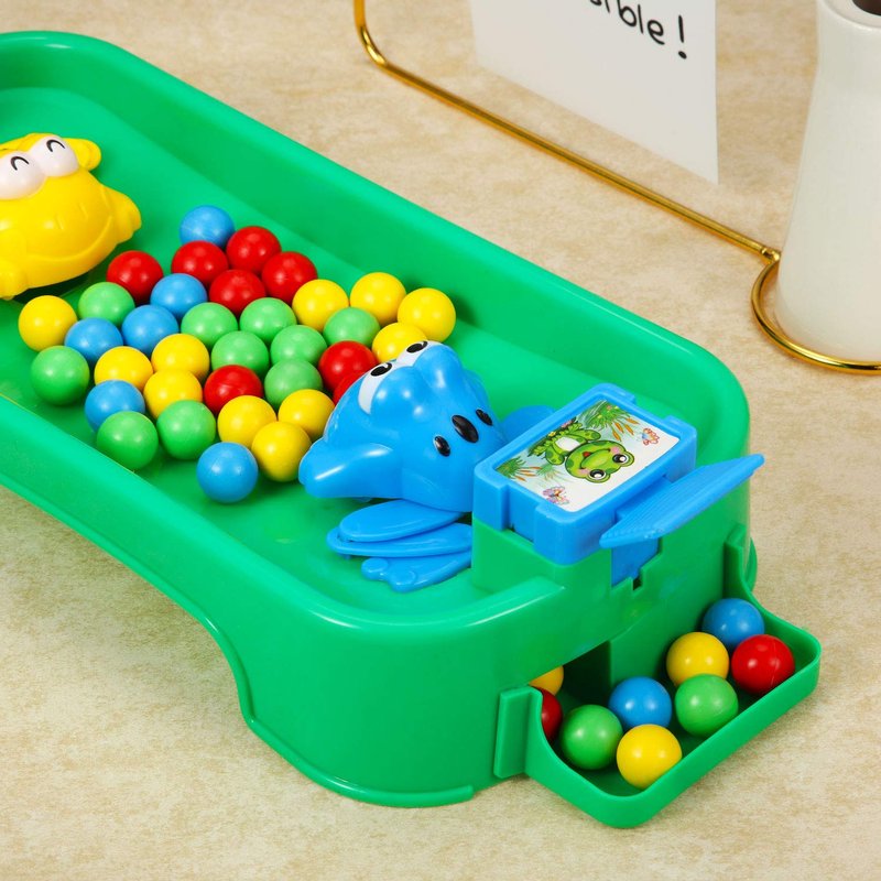 Gejoy 150 Pieces 14.4 mm Game Replacement Marbles Plastic Colored Game Balls Compatible with Hungry Hungry Hippos Greedy Frog