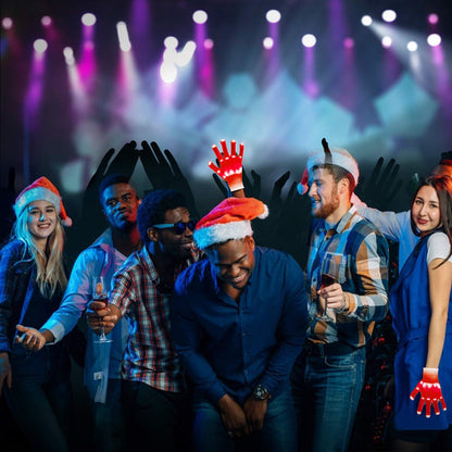 UWEIDOIT LED Gloves, Flash Finger Lights - 3 Colors, 10 Modes, Glowing Christmas Costume, Clubbing Party Favors & Toys for Boys & Girls