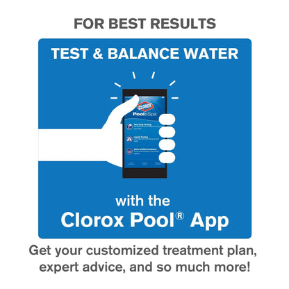 Clorox® Pool&Spa™ Swimming Pool Algaecide and Clarifier, Prevents and Treats Pool Algae, Clears Water, 128 Fl Oz (Pack of 1)