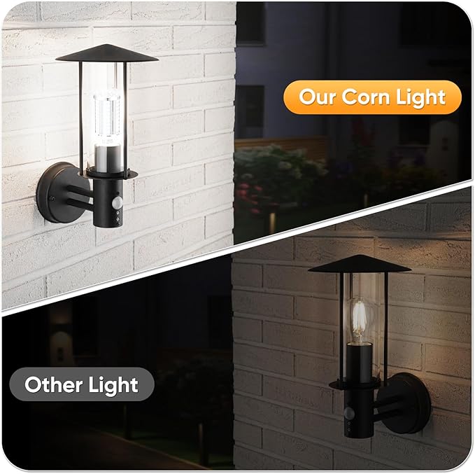 80W LED Corn Light Bulb(2 Pack),(800 Watt Equivalent) Fanless E26/E39 Medium/Large Mogul Base LED Cob Lamp 5000K Daylight 11,600LM for Outdoor Indoor Garage Warehouse Factory Workshop Street Backyard