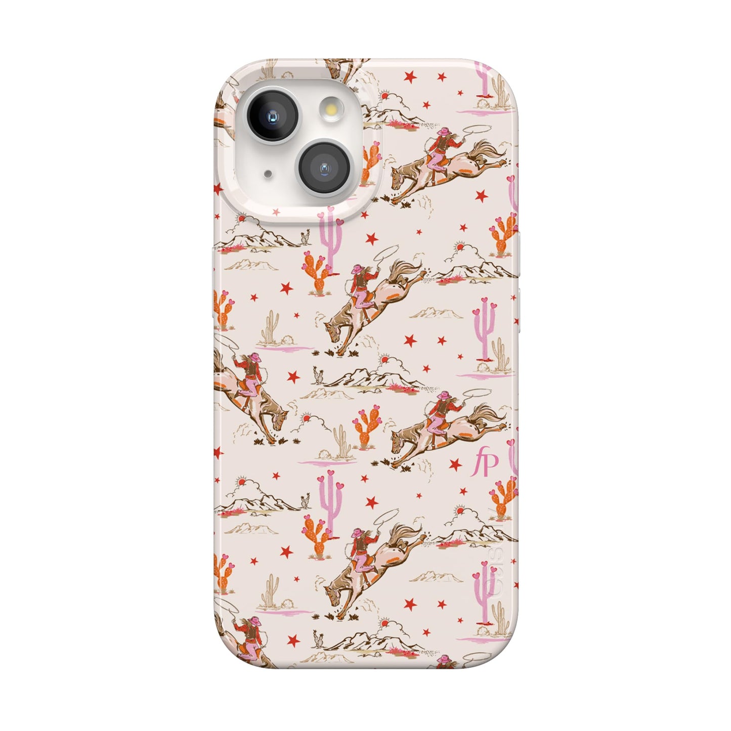 Casely iPhone 15 Plus Case | Fit Check | Neutral Checkerboard Checkered Classic Case | Compatible with MagSafe