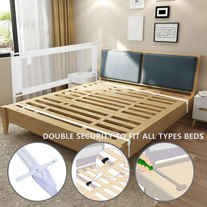 Bed Rails for Toddlers Bed Guard for Double bed 180cm Guard Rail for Kids Safety Bed Rail for King/Super King Bed Baby Rail for Single bed Extra Tall Sleep Rail Bed Bumbers Bed Fence 1 Side