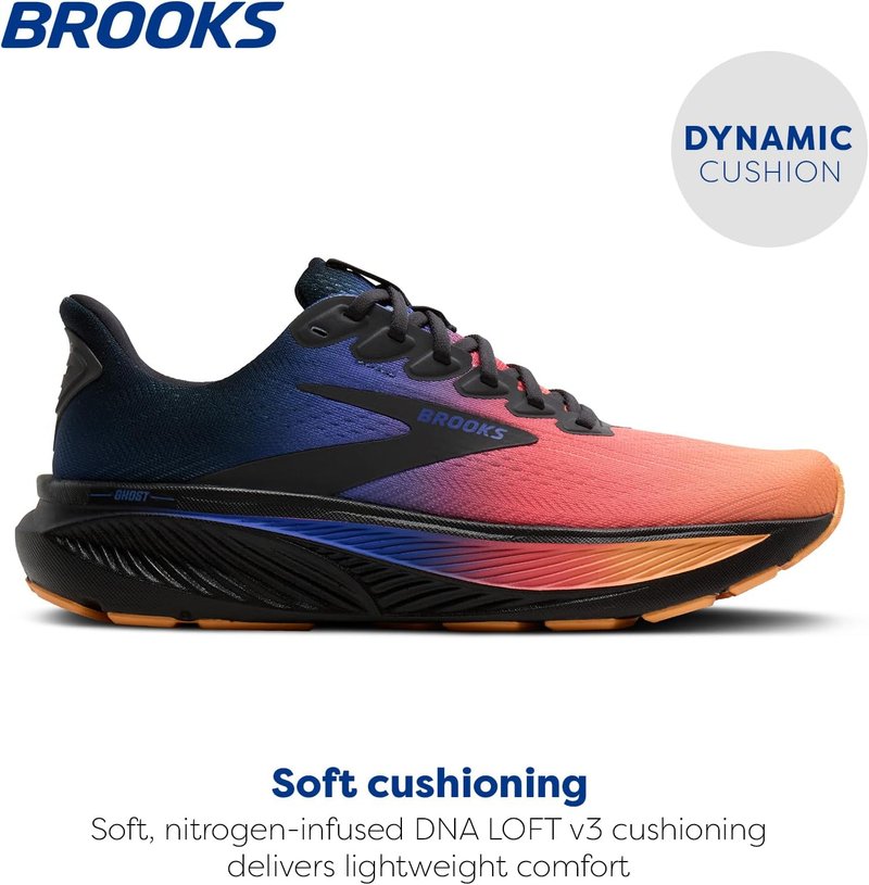 Brooks Women's Ghost 17 Running Shoes - Lightweight & Comfortable | Perfect for All-Day Wear