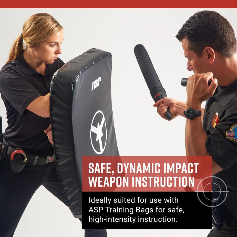 ASP, Inc. Soft Foam Training Police Baton with Carrier, 26-Inch Self-Defense Baton for Police Officers, Security Guards, and Law Enforcement, Personal Defense Equipment for Police Duty Belt