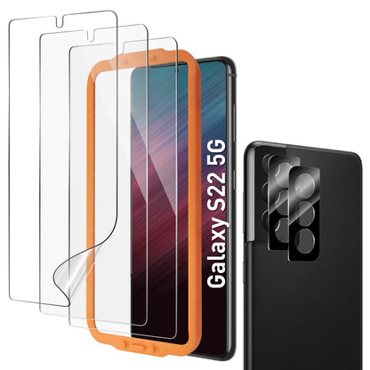 AACL 3-Pack for Samsung Galaxy S25 Ultra Screen Protector Tempered Glass, 9H Glass for S25 Ultra Screen Protector 5G, [Fast Alignment Tool] [Bubble Free] [6.9 Inch]