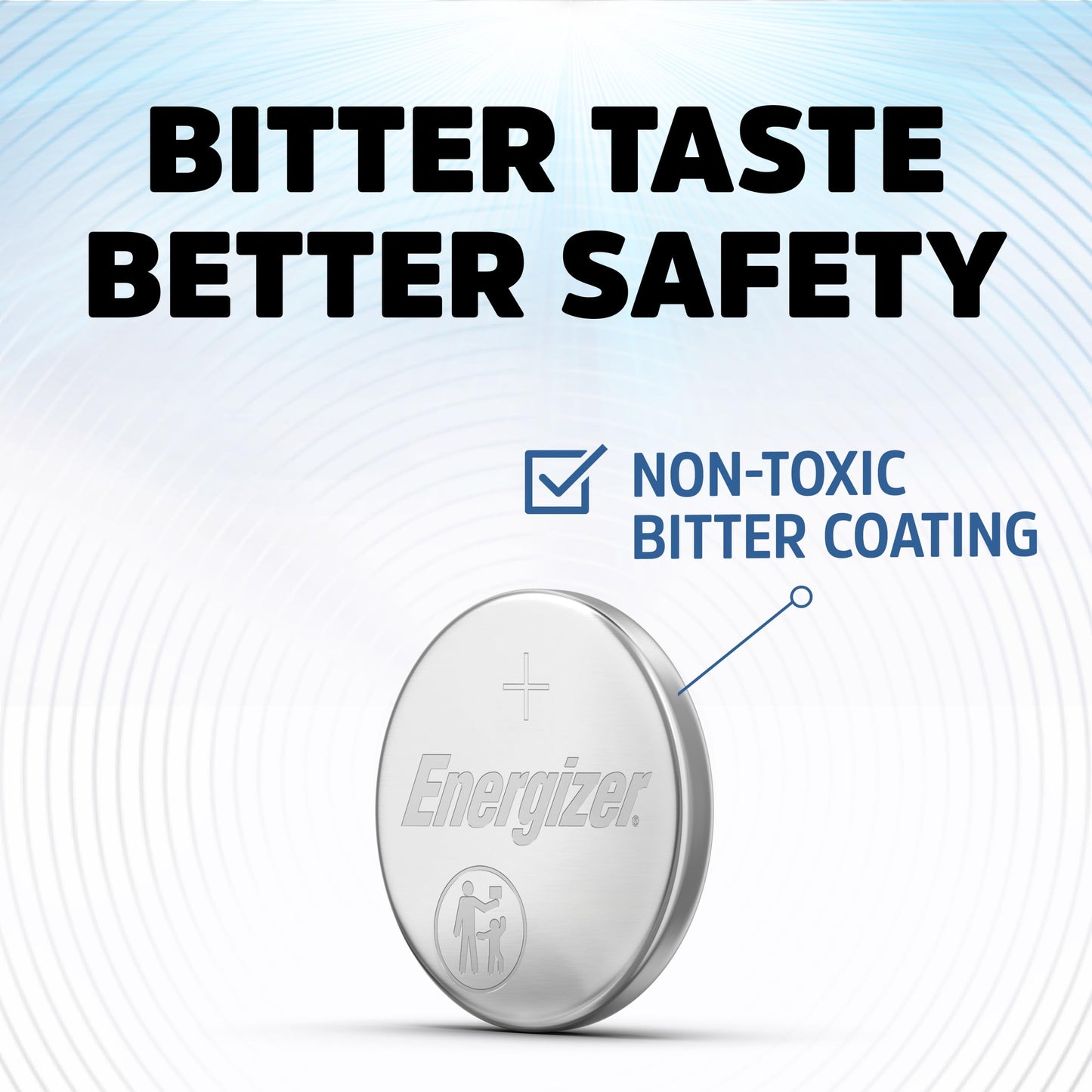 Energizer 2016 Batteries (2 Pack), 3V Lithium Coin Batteries With 3-in-1 Child Shield