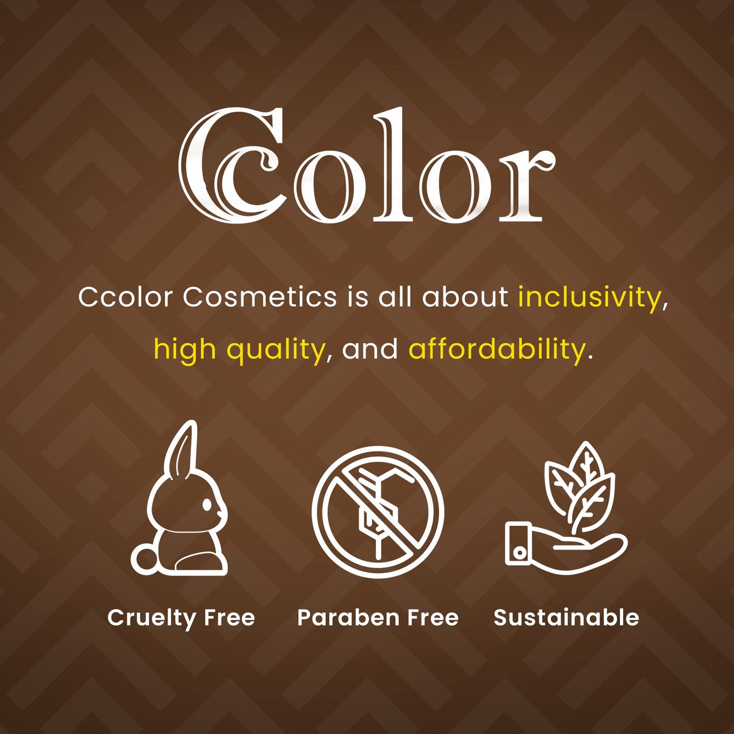 Ccolor Cosmetics - Matte Natural, 9-Color Eyeshadow Palette Matte Finish, Highly Pigmented Eye Shadow Makeup, Long-Wearing Eye Palette, Eye Makeup Kit with Easy-to-Blend Neutral Shades