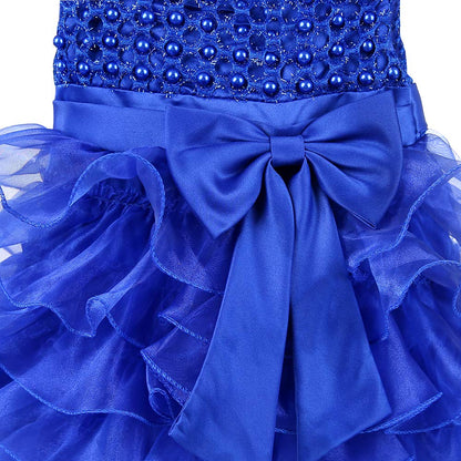 Jup'Elle Baby Girl Birthday Dress 1 Year Ruffle Princess Wedding Party Flower Girl Dresses