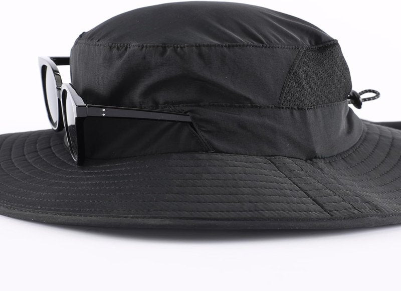 UPF 50+ Wide Brim Sun Hat with Neck Flap | Summer Bucket Hat for Gardening & Fishing