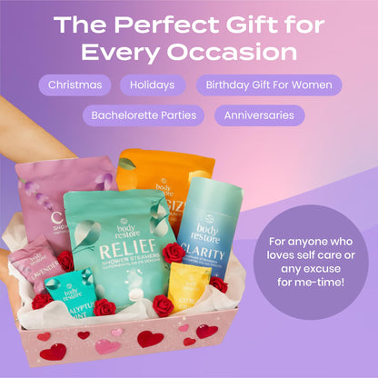 Body Restore Shower Steamers Aromatherapy 15 Pack – Valentines Day Gifts for Her and Him, Birthday Gifts for Women and Men, Relaxation, Stress Relief, Self Care – Lavender