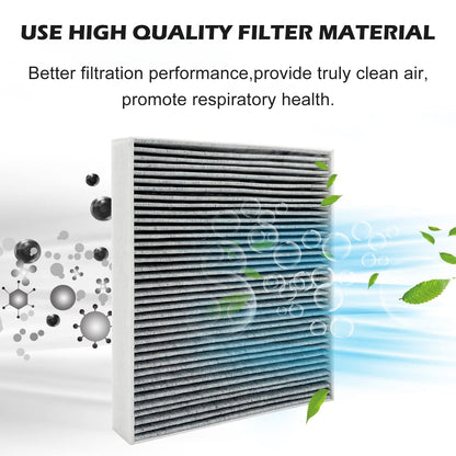 Capume for Cabin Air Filter JM133 Fits for 2021-2025 Elantra, 2022-2024 Ioniq 5, 2021-2025 Santa Fe, 2020-2025 Sonata, 2022-2025 Tucson, 2021-2025 K5, Fits 97133 - L1000, 97133-N9100, PC99594P