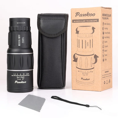 16X52 Monocular Telescope High Powered for Adults, 2023 Power Prism Compact Monoculars for Adults,HD Monocular Scope for Gifts, Outdoor Activity,Bird Watching,Hiking,Concert,Travelling