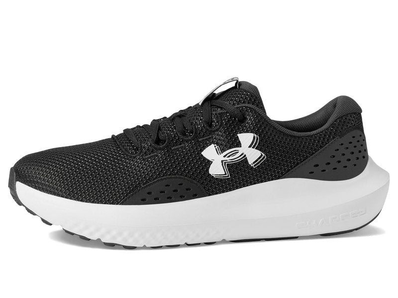Under Armour Men's Surge 4, (002) Black/Anthracite/White, 7.5, US